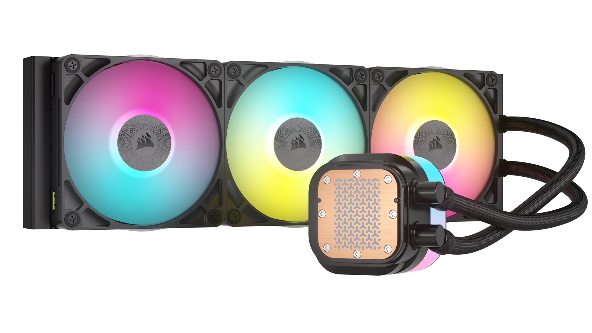 Corsair iCUE LINK TITAN RX RGB Processor All-in-one liquid cooler 12 cm Black 1 pc(s)