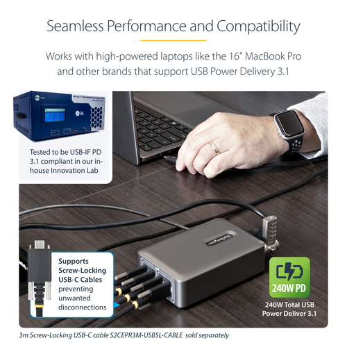 424DEU-USB-C-CHARGER - Computer Systems by StarTech.com