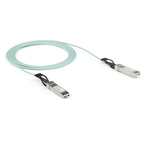 StarTech.com Dell EMC AOC-SFP-10G-3M Compatible 3m/9.84ft 10G SFP+ to SFP+ AOC Cable - 10GbE SFP+ Active Optical Fiber - 10Gbps SFP Plus/Mini GBIC/Transceiver Module Cable - ~Dell EMC AOC-SFP-10G-3M Compatible 3m/9.84ft 10G SFP+ to SFP+ AOC Cable - 10GbE SFP+ Active Optical Fiber - 10Gbps SFP Plus/Mini GBIC/Transceiver Module Cable -