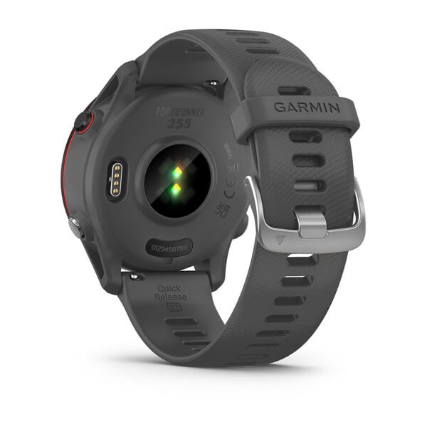 Garmin Forerunner 255 3.3 cm (1.3") MIP 46 mm Digital 260 x 260 pixels Grey Wi-Fi GPS (satellite)