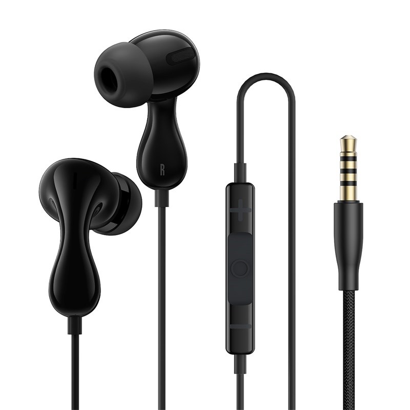 Baseus Encok HZ20 Headset Wired In-ear Calls/Music Black