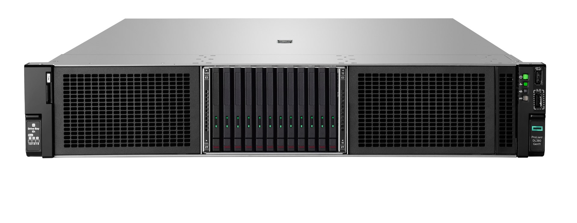 HPE ProLiant DL380 Gen11 4510 2.4GHz 12c 1P 64GB-R 8SFF MR408i-o 2x960GB SSD 2x1000W PS EMEA Server
