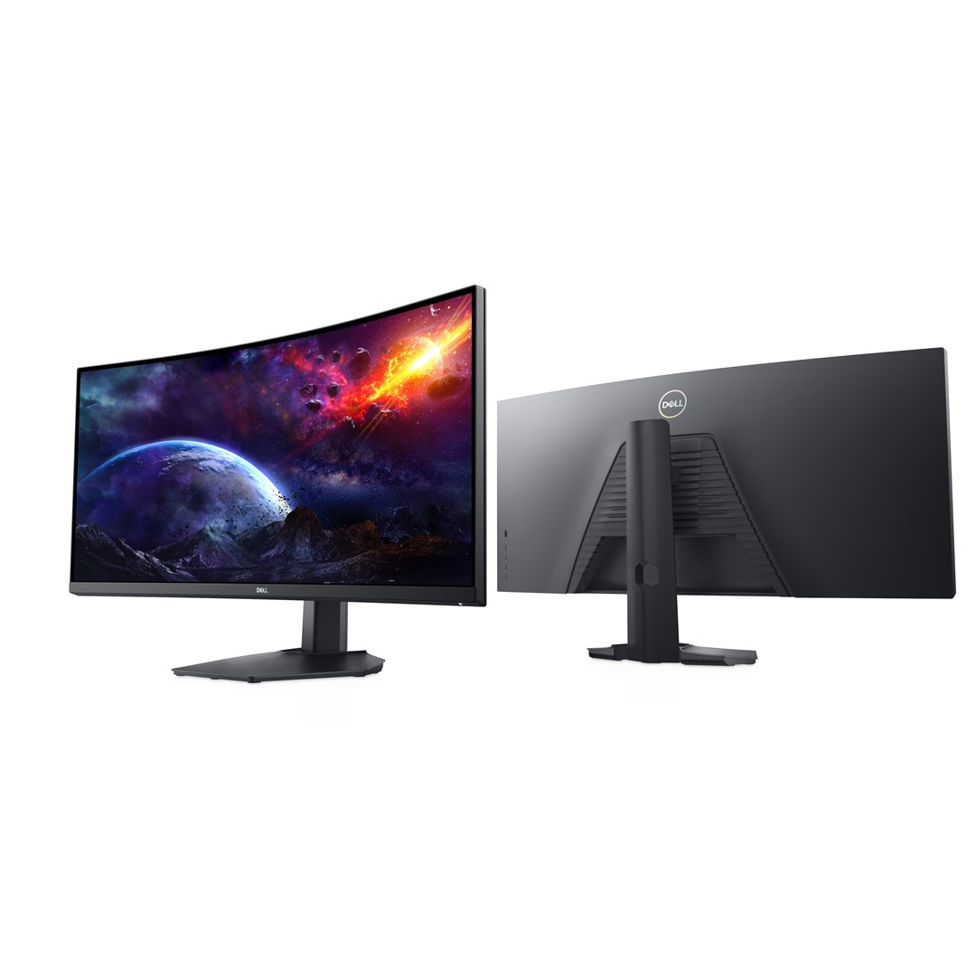 DELL S Series S3422DWG LED display 86.4 cm (34") 3440 x 1440 pixels Wide Quad HD LCD Black