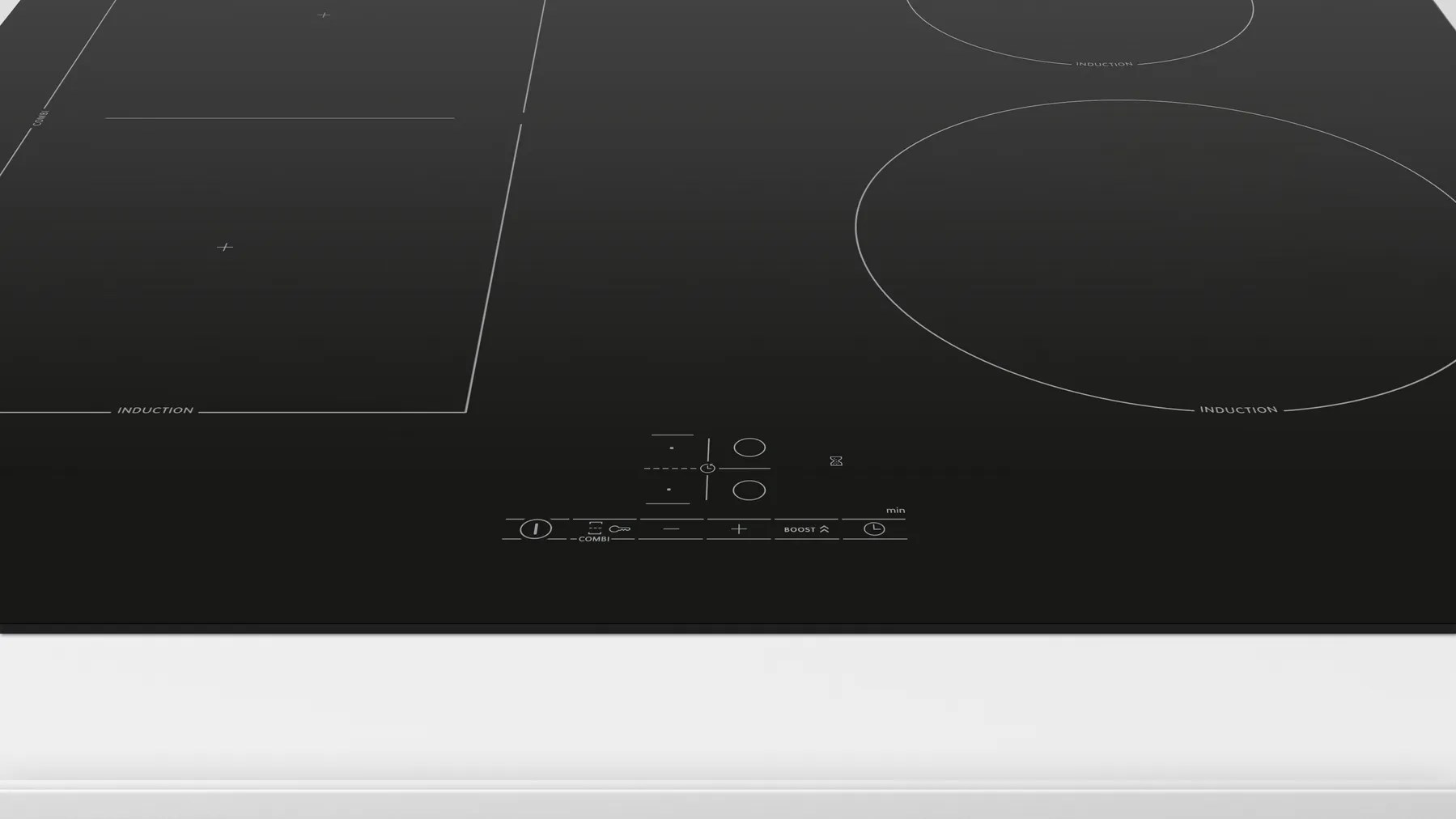 Bosch Serie 4 PVS61RBB5E hob Black Built-in 60 cm Zone induction hob 4 zone(s)