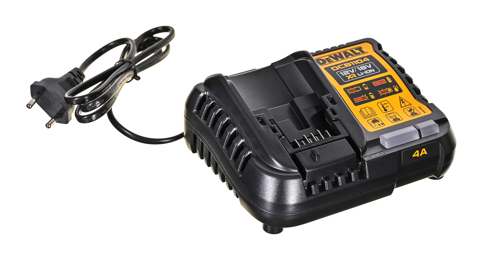 DeWALT DCF887P2-QW power wrench Black Yellow 1/4  3250 RPM 205 Nm 18 V