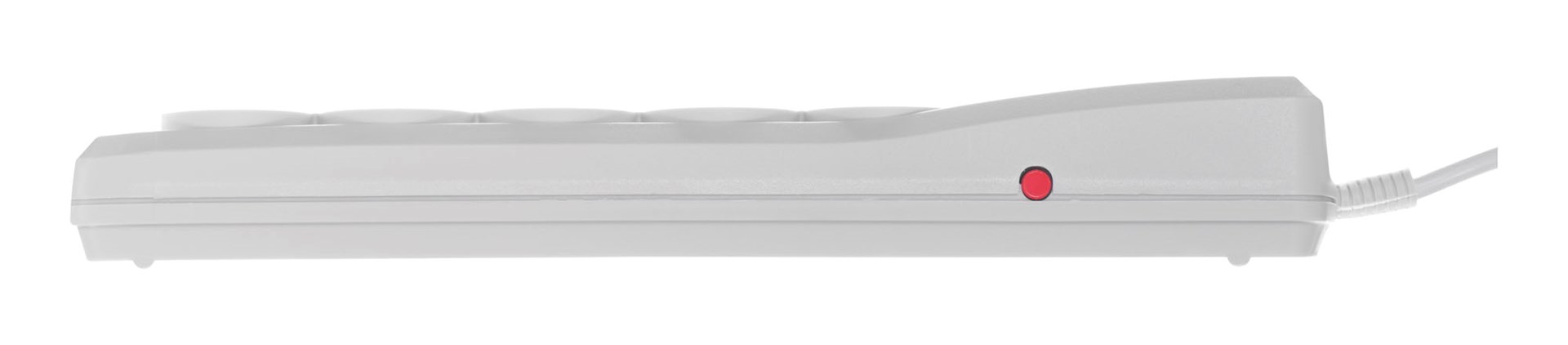 Activejet grey power strip with cord ACJ COMBO 5G/1 5M/BEZP. AUT/S