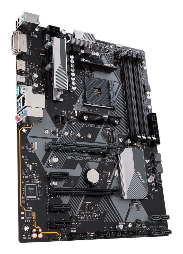ASUS PRIME B450-PLUS AMD B450 Socket AM4 ATX