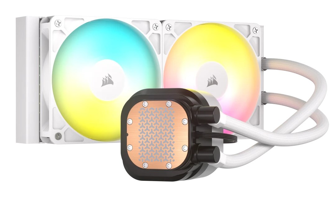 Corsair Nautilus 240 RS ARGB Liquid Processor All-in-one liquid cooler White 1 pc(s)