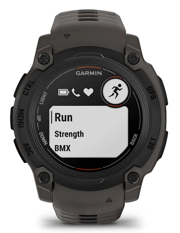 Garmin Instinct E 2.18 cm (0.86") MIP 40 mm Digital 166 x 166 pixels Black GPS (satellite)
