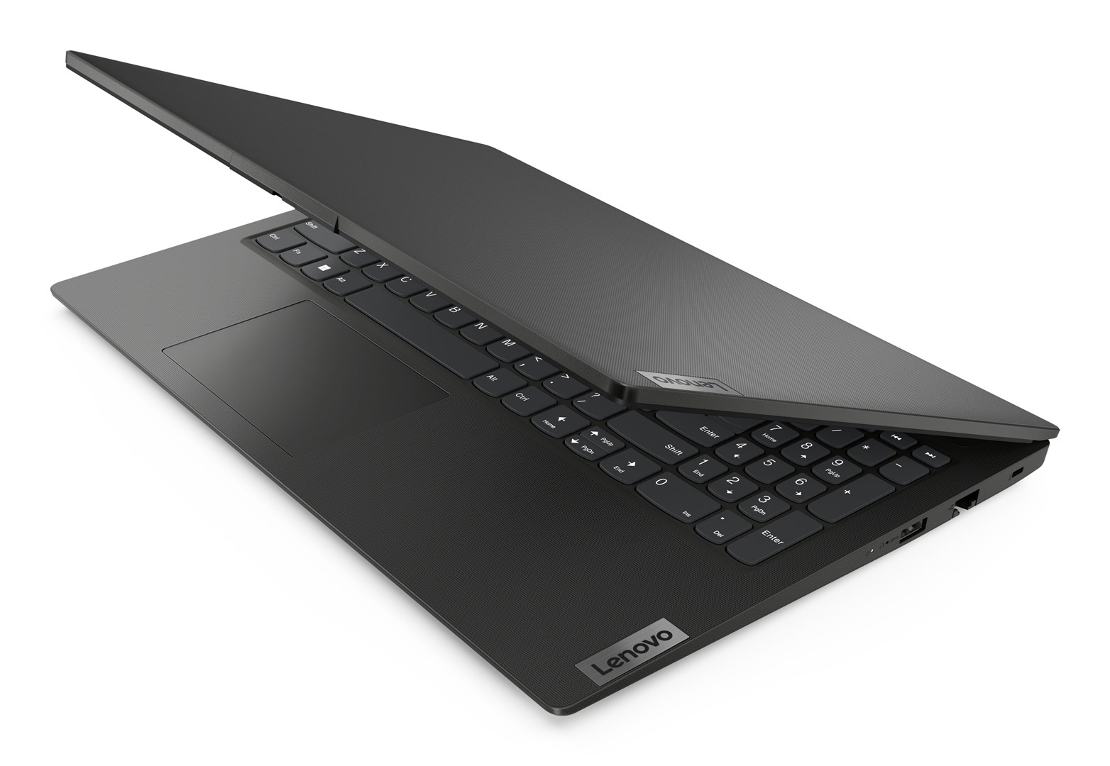 Lenovo V15 Intel® Core™ i7 i7-1355U Laptop 39.6 cm (15.6") Full HD 16 GB DDR4-SDRAM 512 GB SSD Wi-Fi 6 (802.11ax) Windows 11 Pro Black