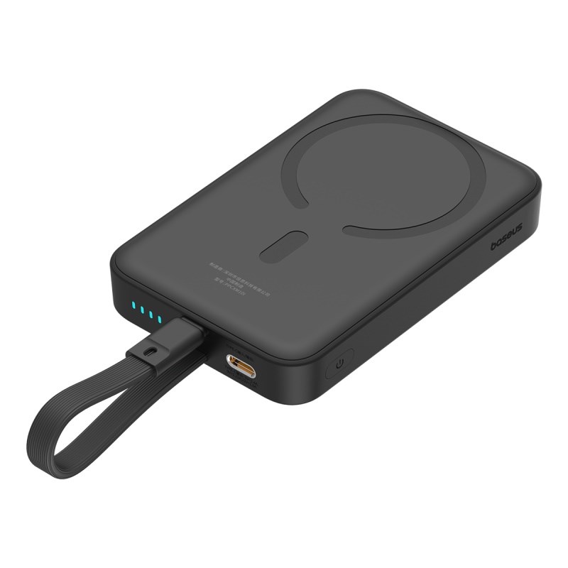 Baseus Magnetic Mini Lithium Polymer (LiPo) 10000 mAh Wireless charging Black