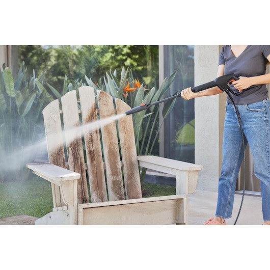 Black & Decker BEPW1300-QS pressure washer Compact Electric 312 l/h Orange