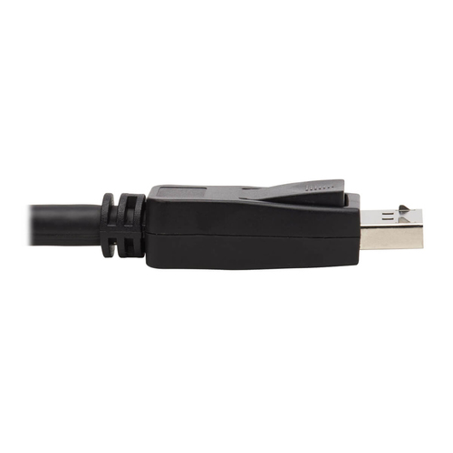 Tripp Lite DisplayPort KVM Cable Kit, 3 in 1 - 4K DisplayPort, USB, 3.5 mm Audio (3xM/3xM), 4:4:4, 1.83 m, Black