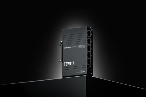 Teltonika TSW114000000 network switch Unmanaged Gigabit Ethernet (10/100/1000) Black