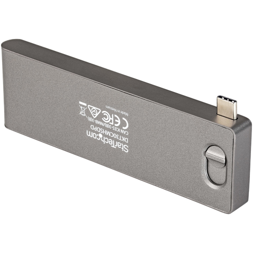 StarTech.com USB C Multiport Adapter for MacBook Pro/Air - USB Type-C to 4K HDMI, 100W Power Delivery Pass-through, SD/MicroSD Slot, 2-Port USB 3.0 Hub - Portable USB-C Mini Dock