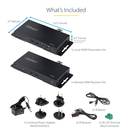 ST121HD20FXA2 - Cables & Adaptors by StarTech.com