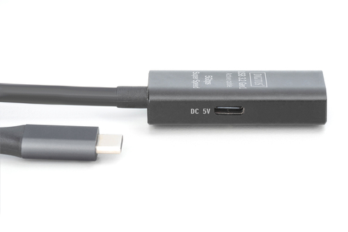 Digitus Active USB 3.2 Gen1 5G extension cable, USB-C - USB-A, 5m
