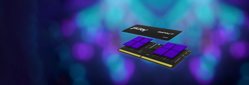 Kingston Technology FURY 32GB 6400MT/s DDR5 CL38 SODIMM (Kit of 2) Impact XMP