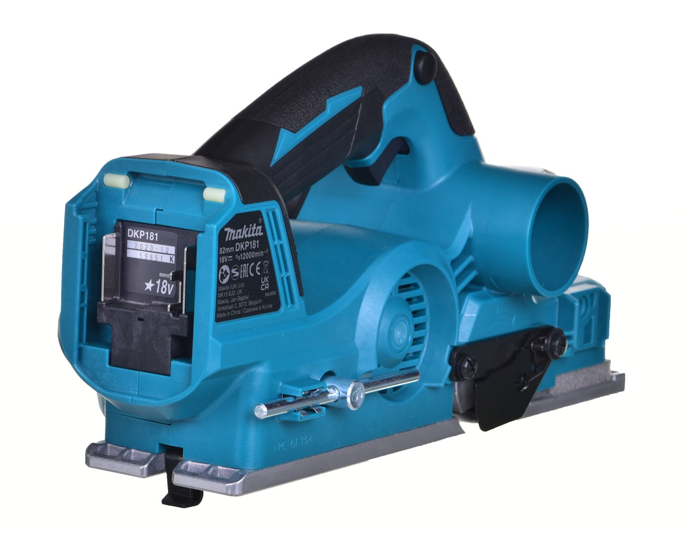 Makita DKP181Z power planer 12000 RPM Black Blue