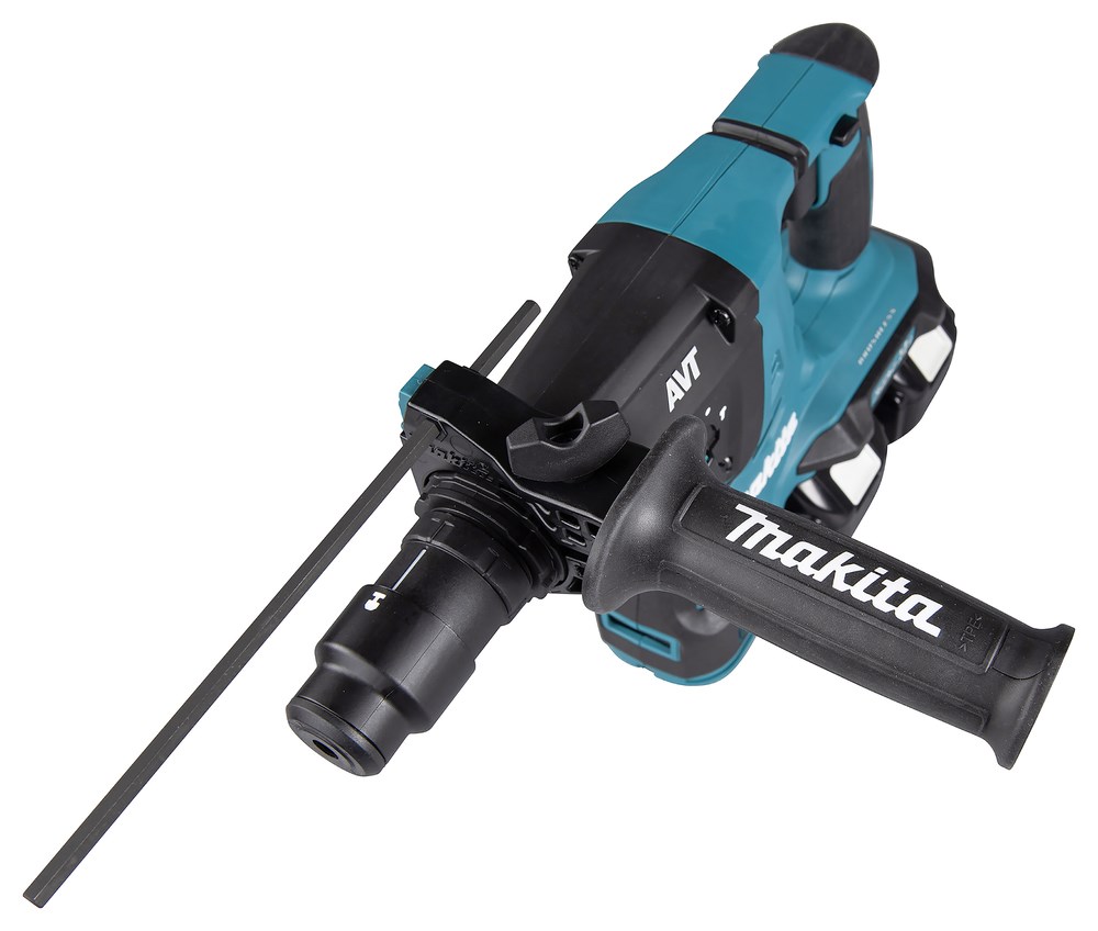 Makita Hammer Drill 2x18V DHR281PT2J 2.9J 2x5.0Ah BL + handle