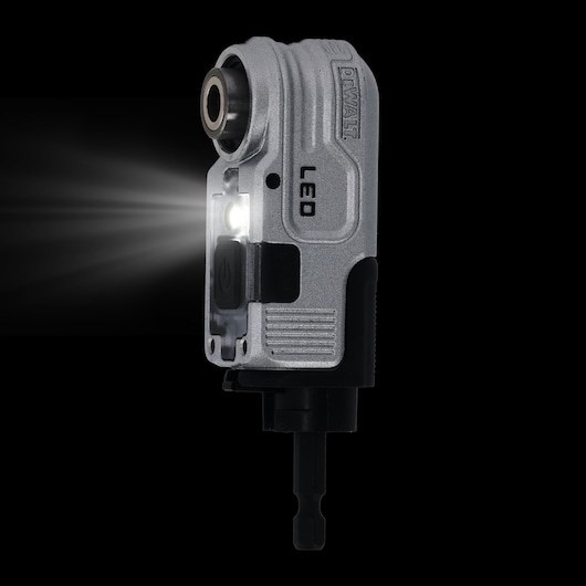 DEWALT HEX angle attachment with LED Audio & Video