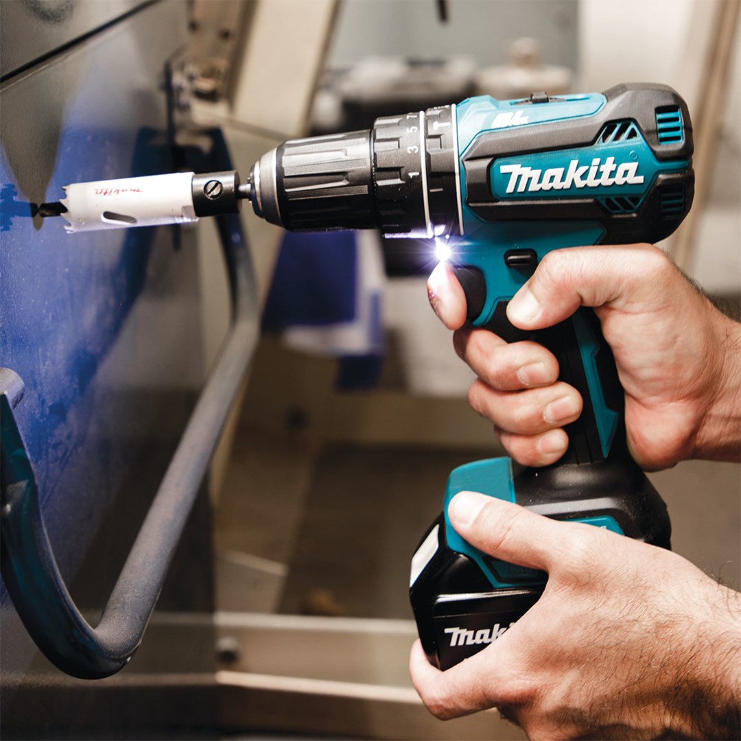 Makita DHP485Z drill Keyless 1.1 kg Black  Blue