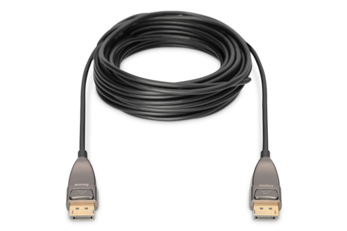 Digitus DisplayPort AOC Hybrid Fiber Optic Cable, UHD 8K, 20 m