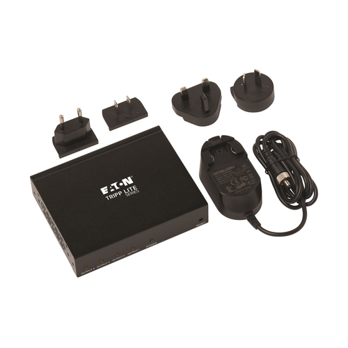 Tripp Lite B118-004-HDR 4-Port HDMI Splitter - 4K @ 60 Hz, 4:4:4, Multi-Resolution Support, HDR, HDCP 2.2, TAA