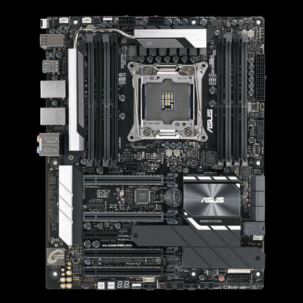 ASUS WS X299 PRO/SE Intel® X299 LGA 2066 (Socket R4) ATX