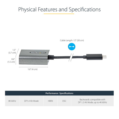 CDP2DPEC - Cables & Adaptors by StarTech.com