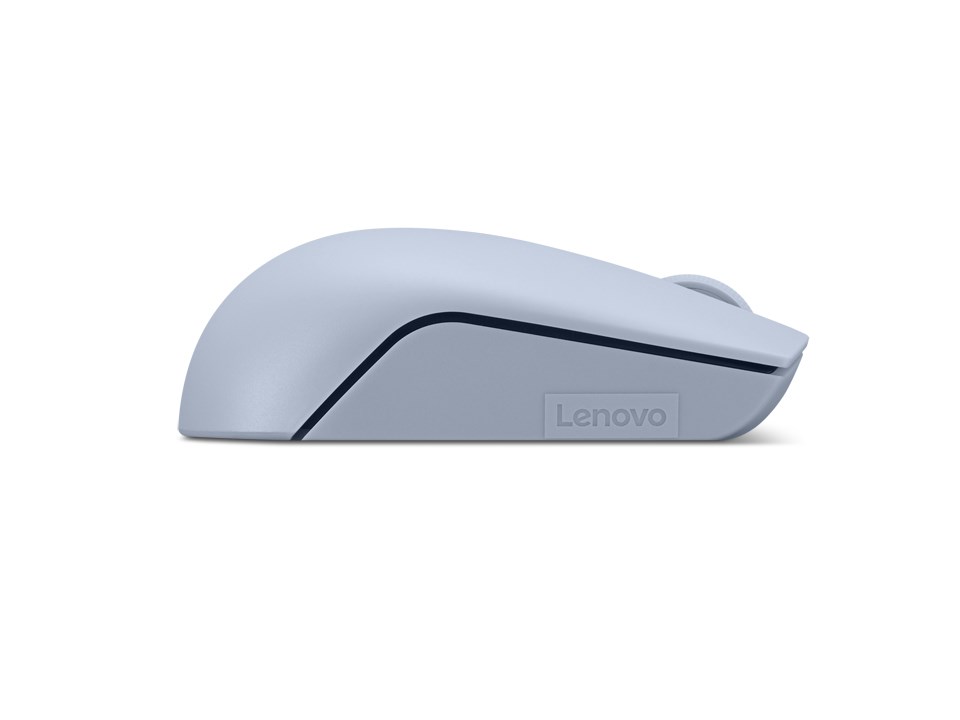 Lenovo 300 Wireless Compact Maus Kabellos Optisch Blau 3 Tasten 1000 dpi mouse Ambidextrous RF Wireless Optical