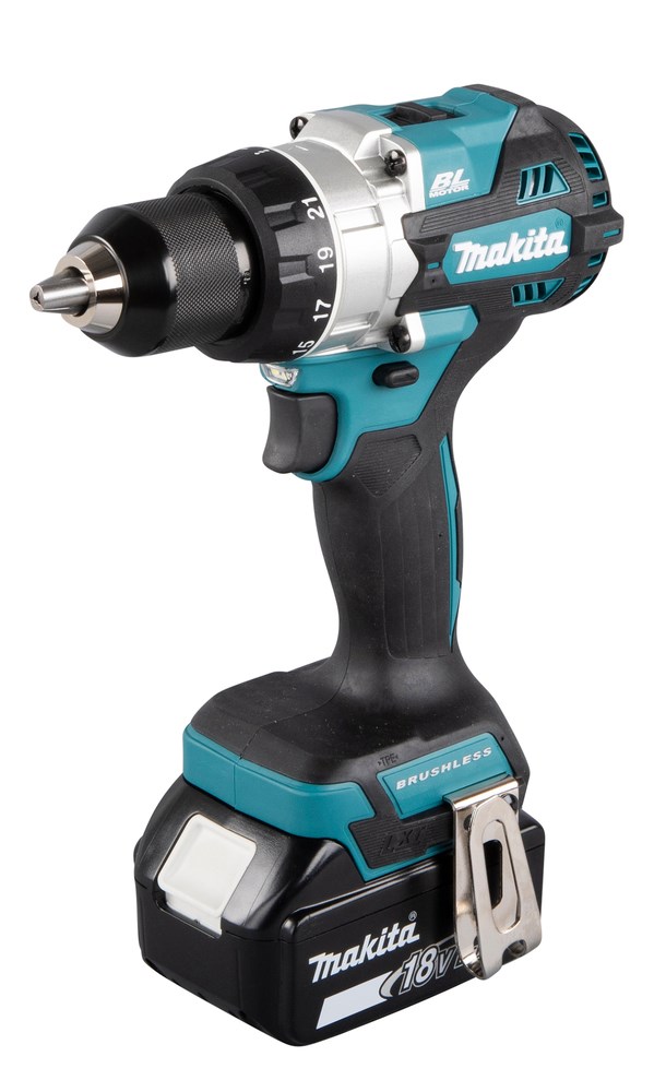 Makita DDF486RTJ drill 2100 RPM 2.6 kg Black  Blue