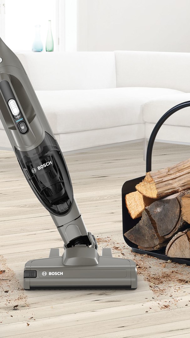 Bosch Serie 2 BBHF214G stick vacuum/electric broom 2-in-1 stick vacuum Battery Dry Bagless Grey