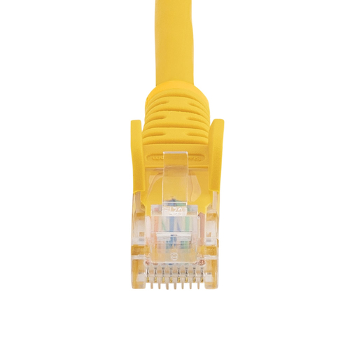 StarTech.com Cat5e Ethernet Patch Cable with Snagless RJ45 Connectors - 10 m, Yellow
