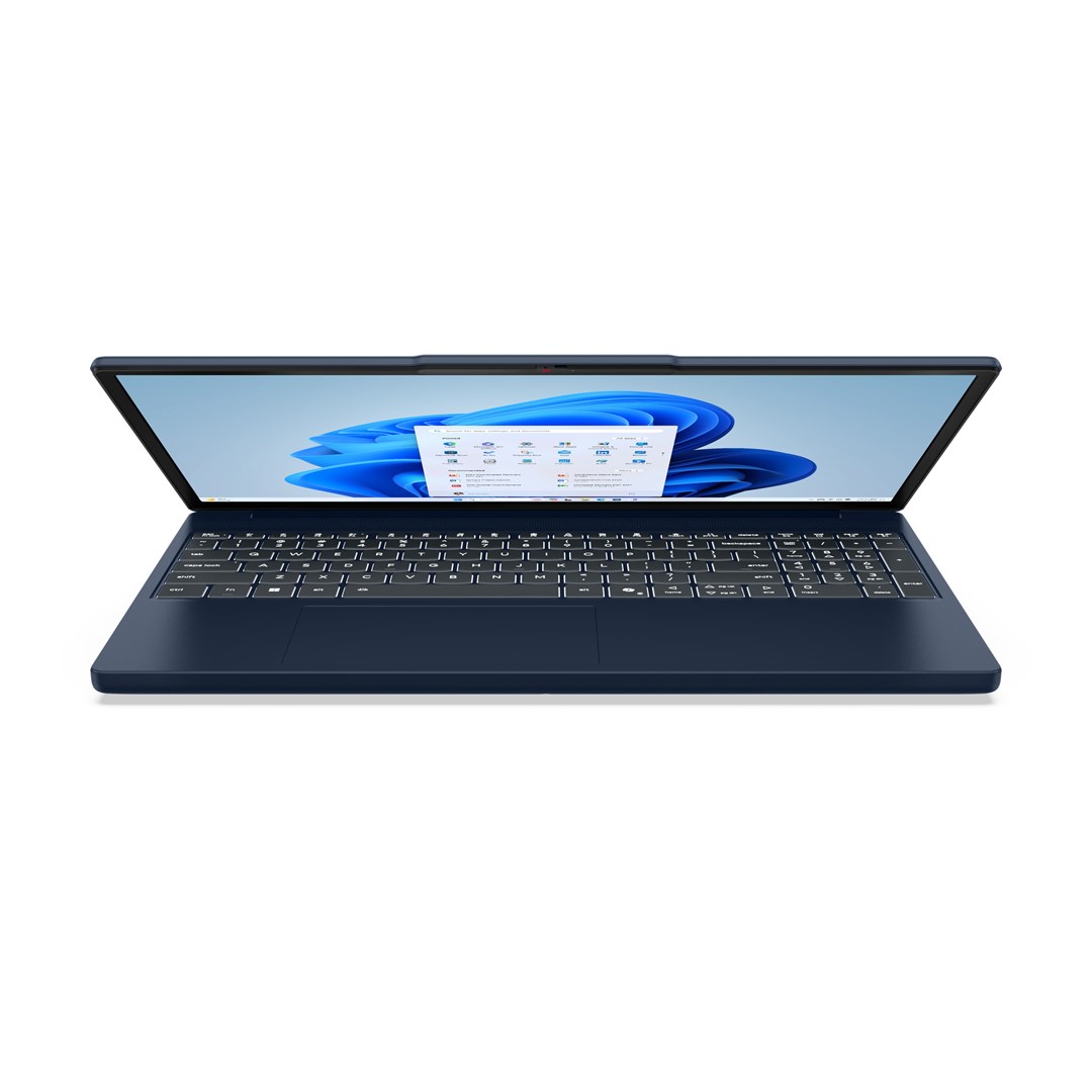 Lenovo IdeaPad Slim 3 15IRH10 Intel® Core™ i5 i5-13420H Laptop 38.9 cm (15.3") WUXGA 16 GB DDR5-SDRAM 512 GB SSD Wi-Fi 6 (802.11ax) NoOS Blue
