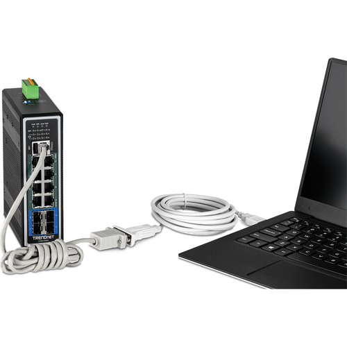 Trendnet TU-S910 cable gender changer USB Type A RS-232 White