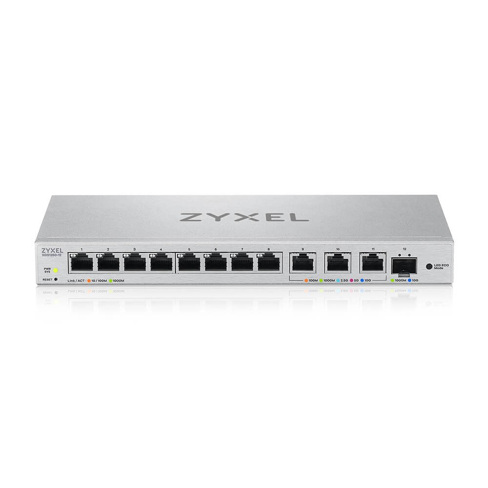 Zyxel XGS1250-12 Managed L2 10G Ethernet (100/1000/10000) Grey