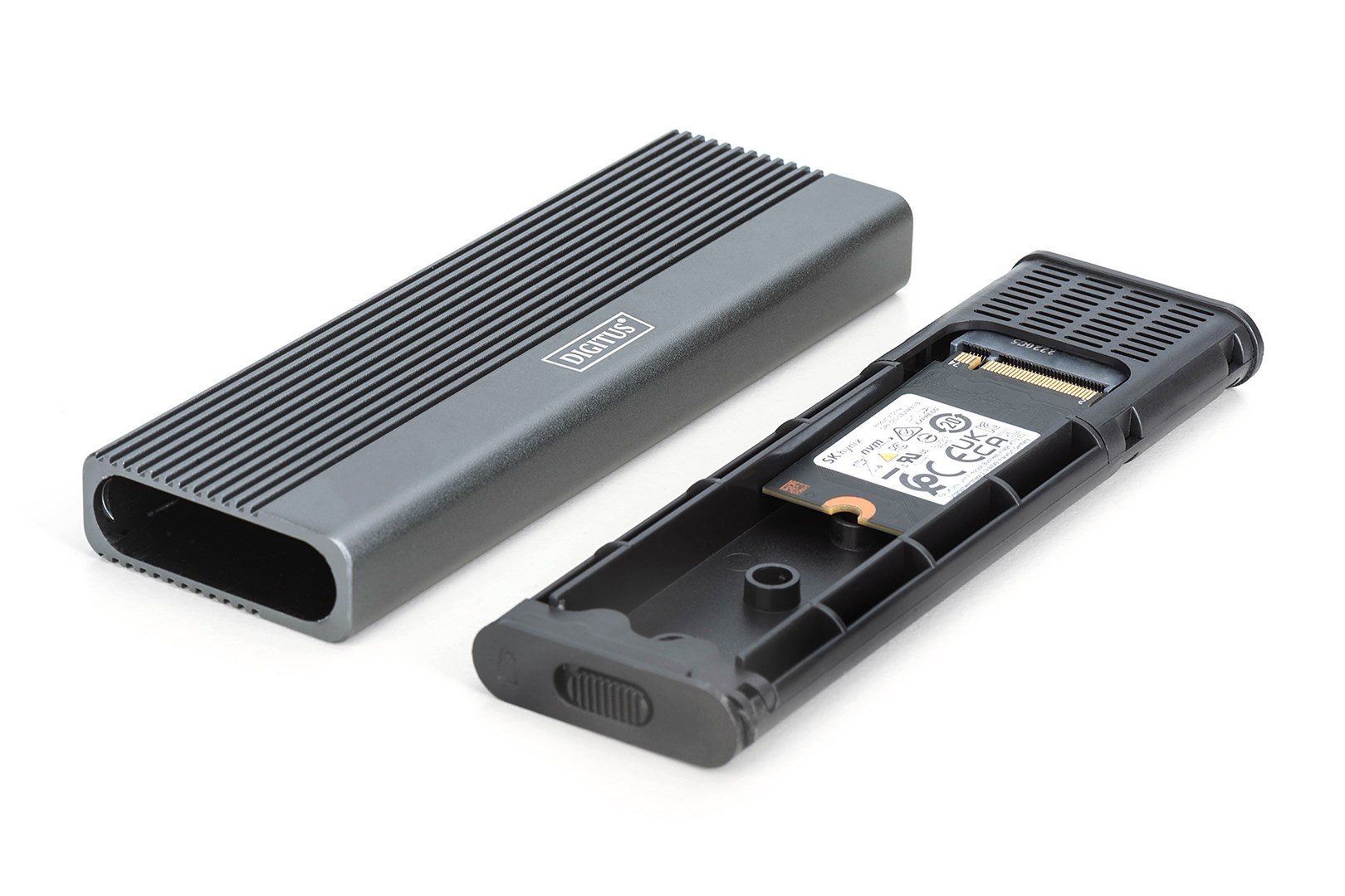 Digitus DA-71156 storage drive enclosure SSD enclosure Black M.2