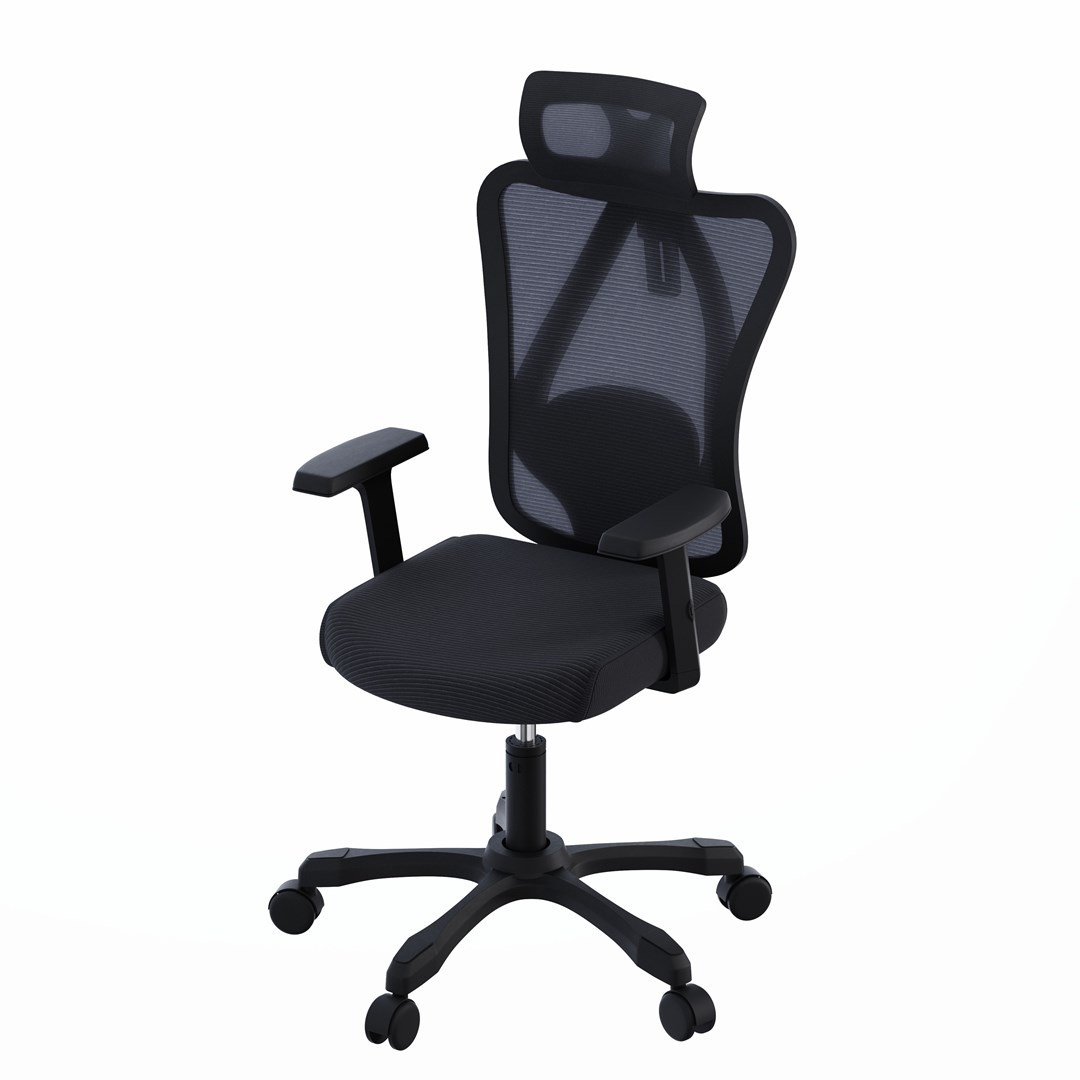 Activejet T5 ergonomic office chair black