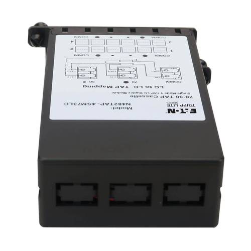 Tripp Lite N482TAP-4SM73LC Fiber TAP Cassette - Singlemode, 4x Duplex LC, 70/30 Split