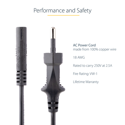 752E-3M-POWER-LEAD - Cables & Adaptors by StarTech.com