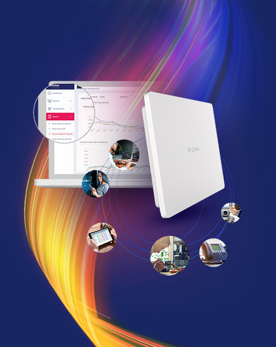 D-Link AX3000 Wi-Fi 6 Dual-Band PoE Outdoor Access Point