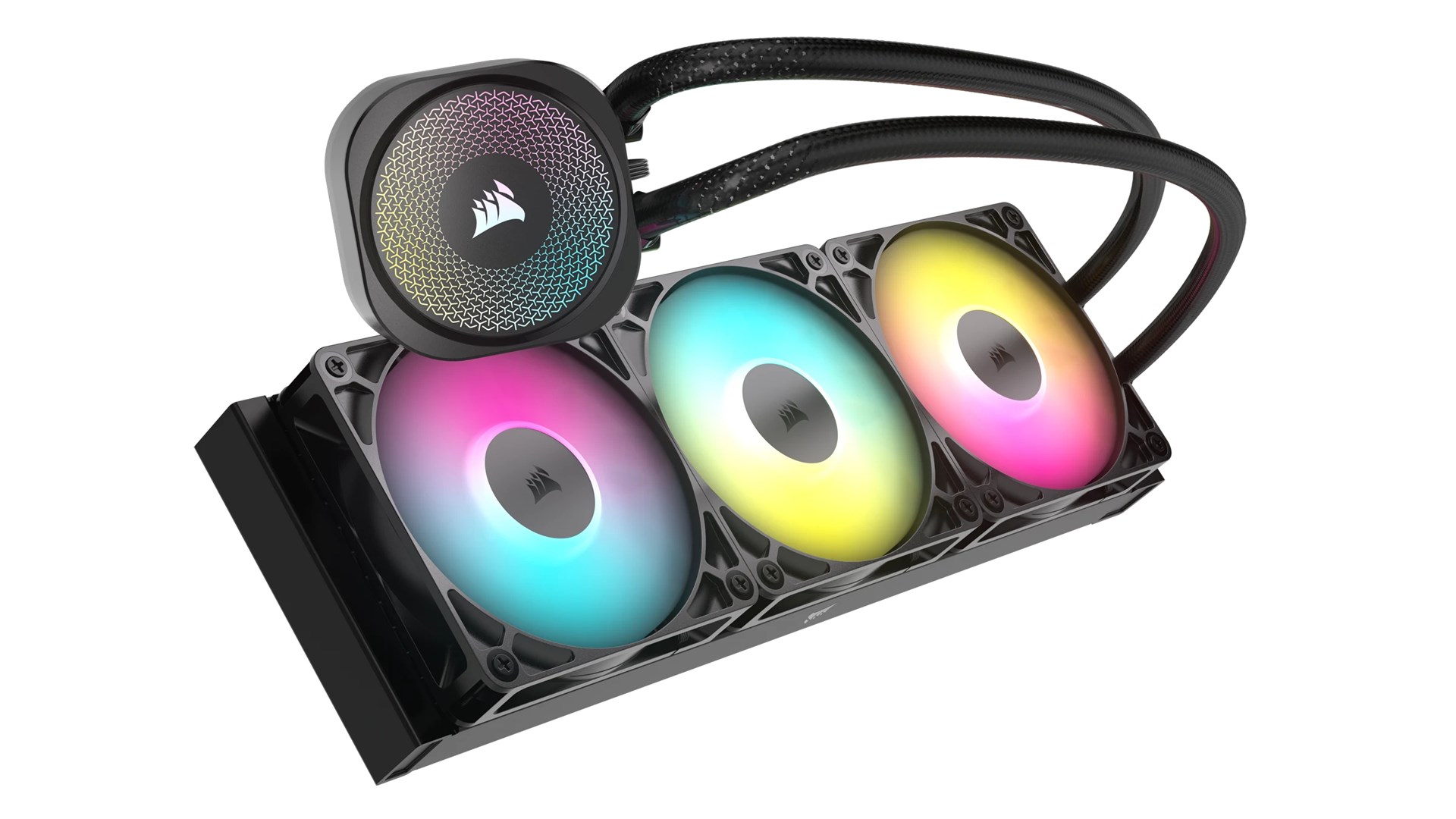 Corsair Nautilus 360 RS ARGB Processor Air cooler Black