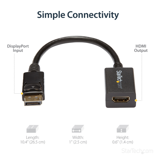 DP2HDMI2 - Cables & Adaptors by StarTech.com