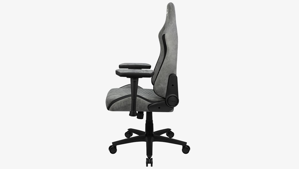 Aerocool Crown AeroSuede Universal gaming chair Padded seat Stone Grey