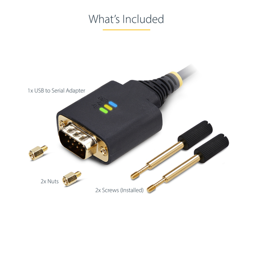 1P10FFC-USB-SERIAL - Cables & Adaptors by StarTech.com