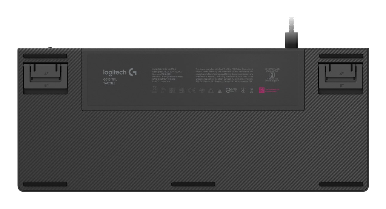 Logitech G 920-013036 keyboard Gaming USB QWERTZ Czech Black