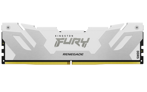 Kingston Technology FURY 32GB 6400MT/s DDR5 CL32 DIMM Renegade White XMP