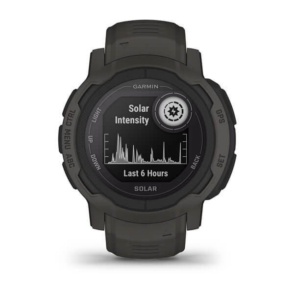 Garmin Instinct 2 Solar 2.29 cm (0.9") MIP 45 mm Digital 176 x 176 pixels Graphite GPS (satellite)