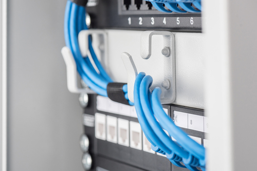 Digitus CAT 6, Class E Patch Panel, shielded, black